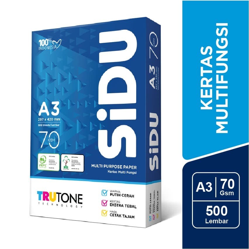 Kertas HVS Sinar Dunia 70Gsm A3