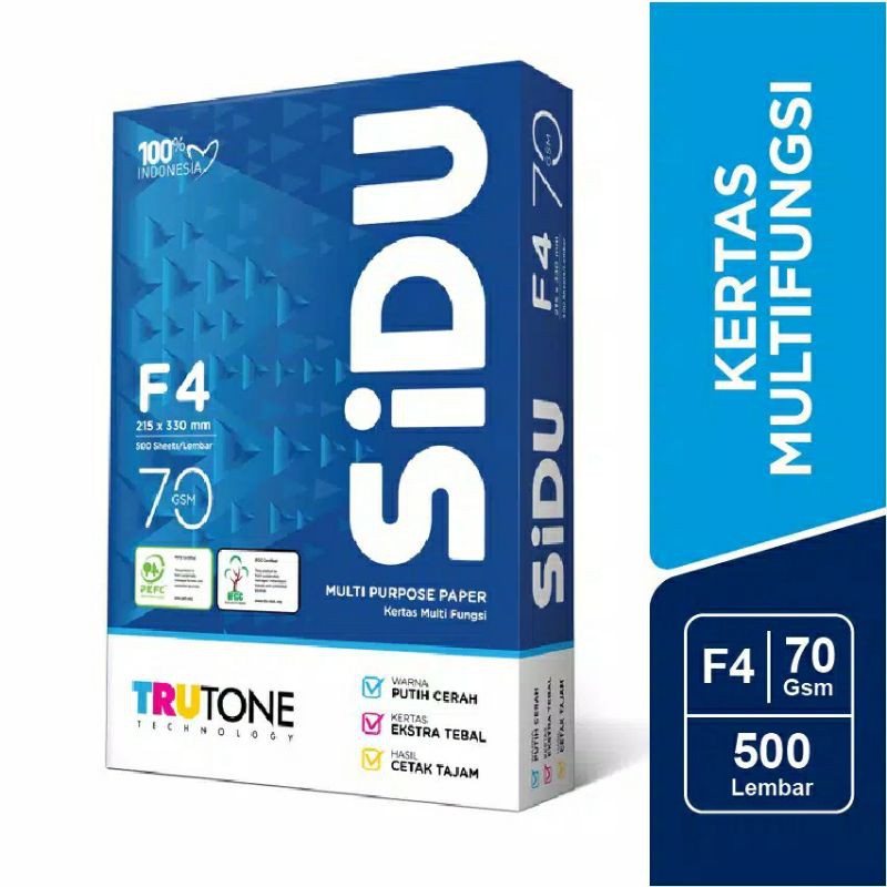 Kertas HVS Sinar Dunia 70Gsm Folio/F4