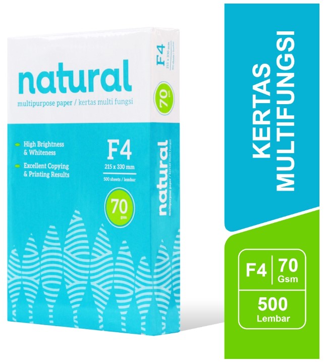 Kertas HVS Natural 70Gsm Folio Default