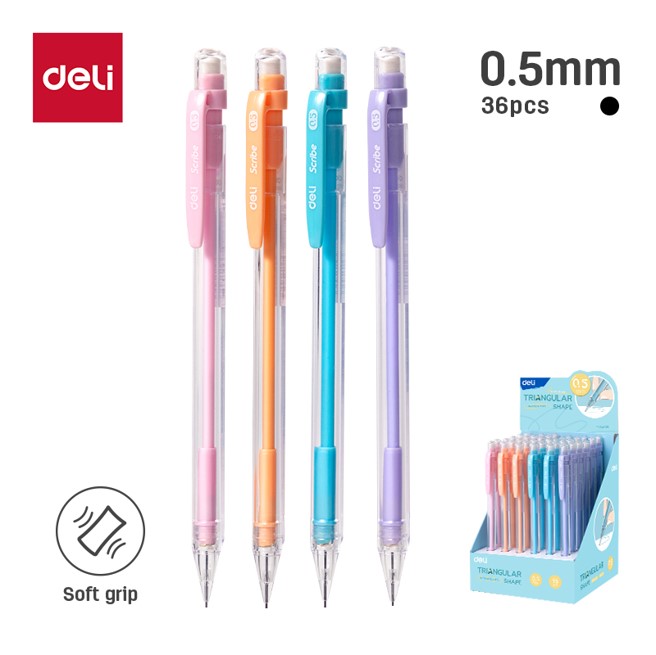 Pensil Mekanik DELI 0,5 mm EU502-05 Default