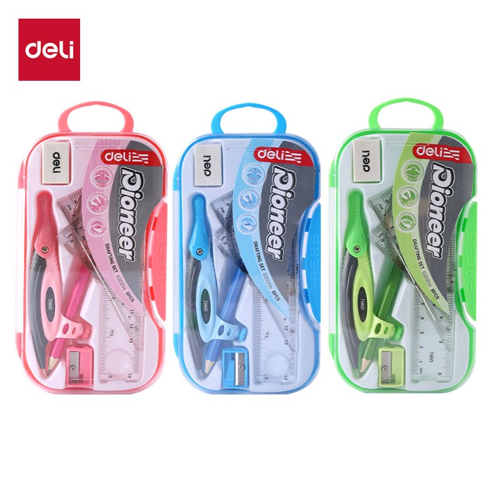 Penggaris Set DELI 8 item EG30204 Default