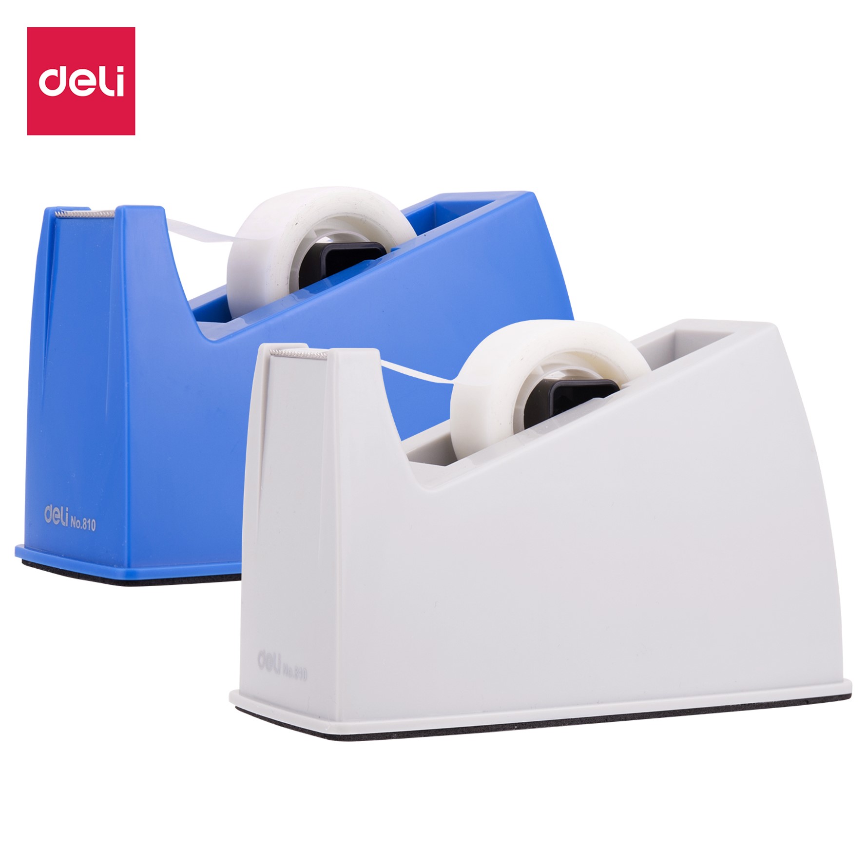 Wadah Selotip/Tape Dispenser DELI Ukuran 145 x 63 x 93 mm E810 Default
