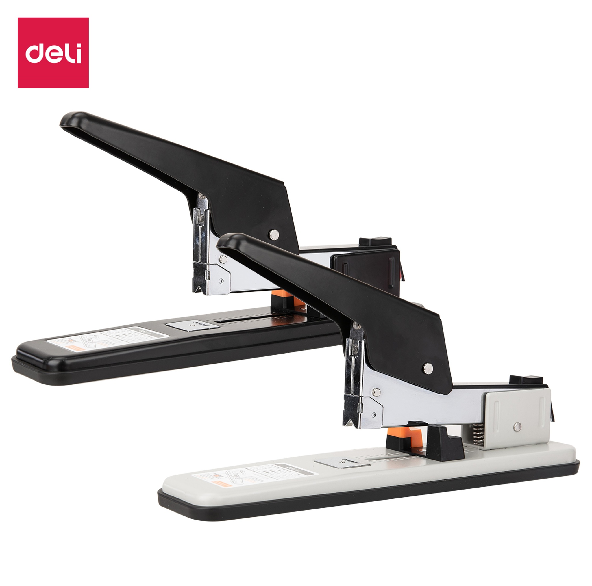 Stapler DELI Heavy Duty/Jilid (Kapasitas 60 Lembar)