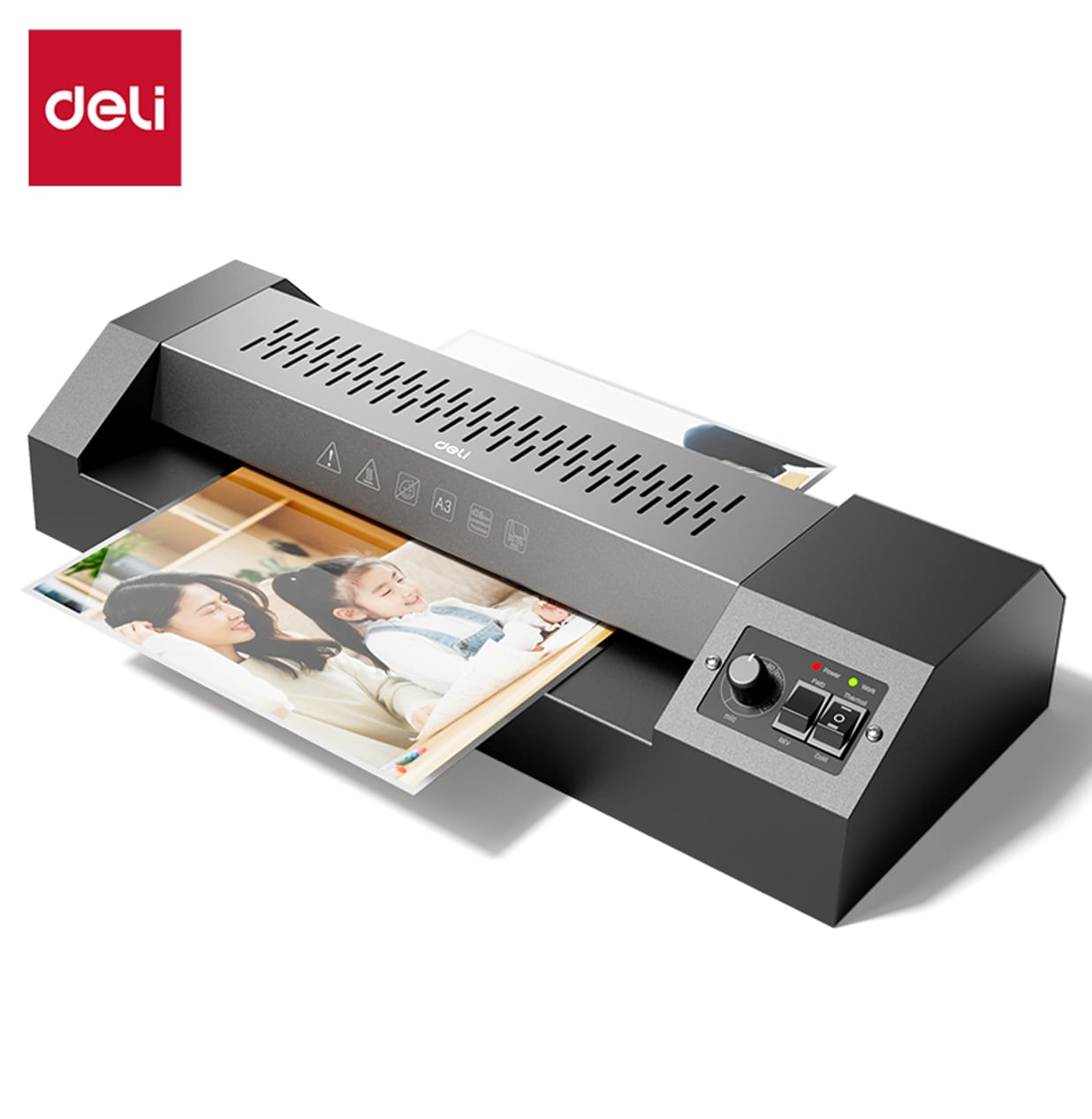 Mesin Laminating DELI Ukuran A3 T131 Default
